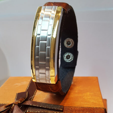 Férfi elegant nemesacél karkötő KA-1