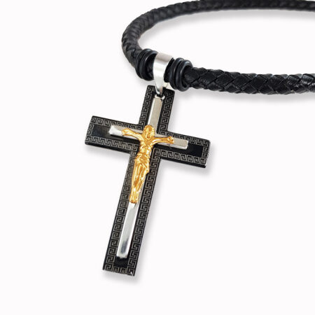 Kereszt görög mintával